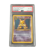 PSA 4 1999 Pokémon Base #1 Alakazam Holo Shadowless | Rare Candy