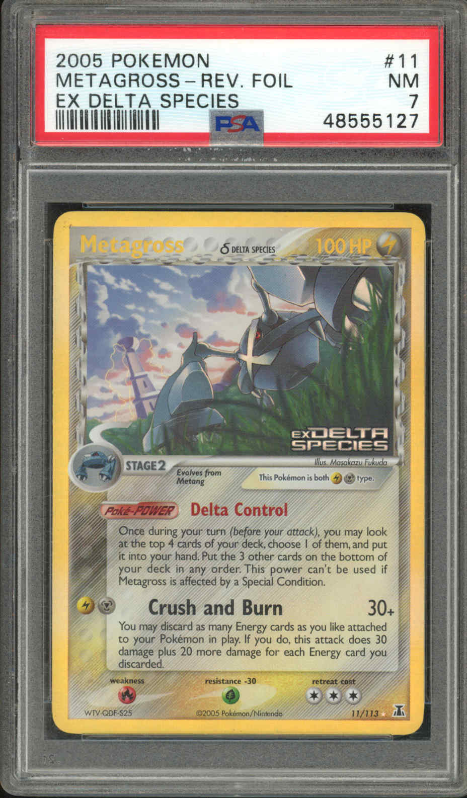 Pokémon - sold Metagross - Delta Species - Holo