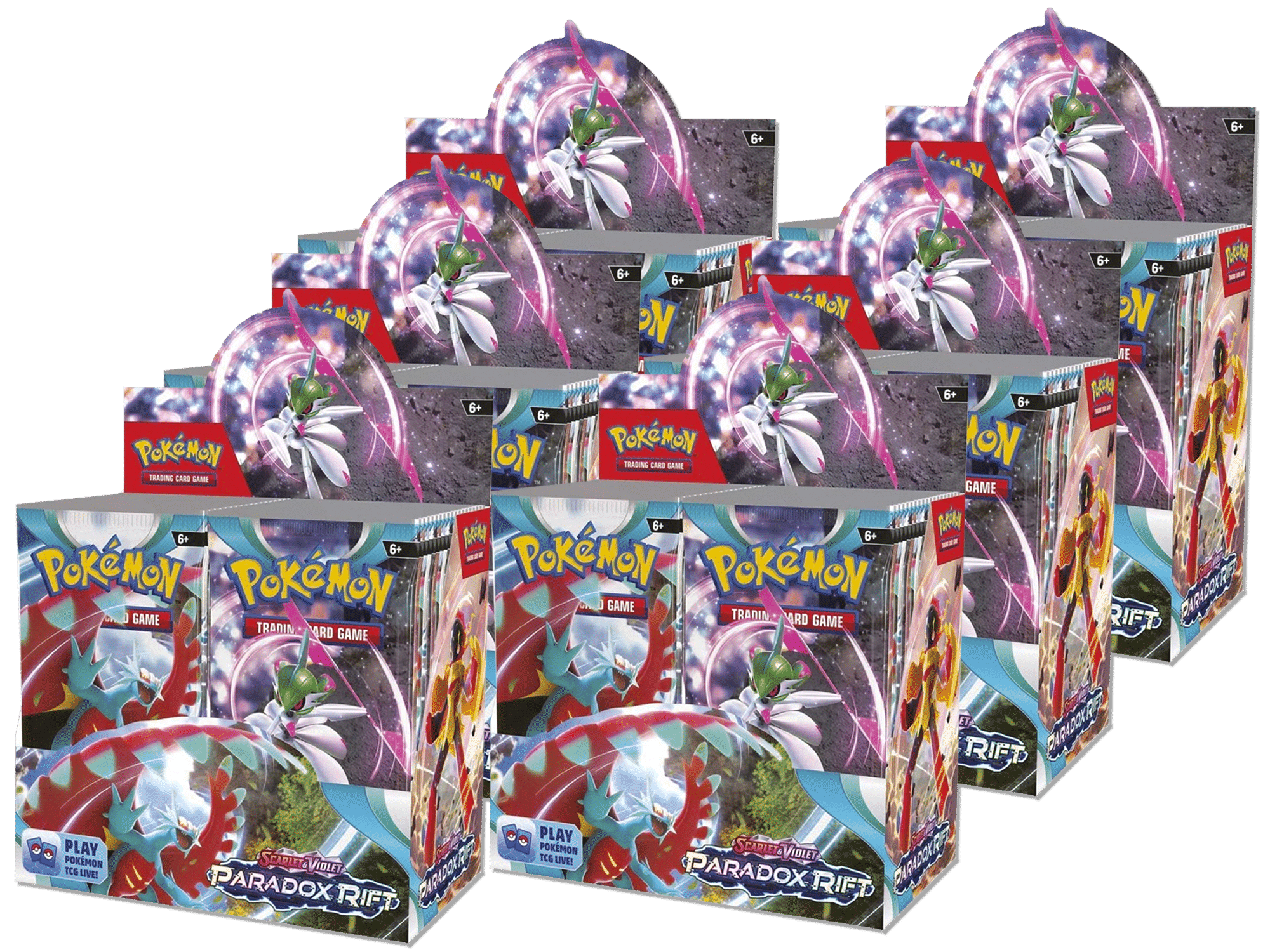 Pokemon Miraidon EX League Battle Deck 6-Box Case