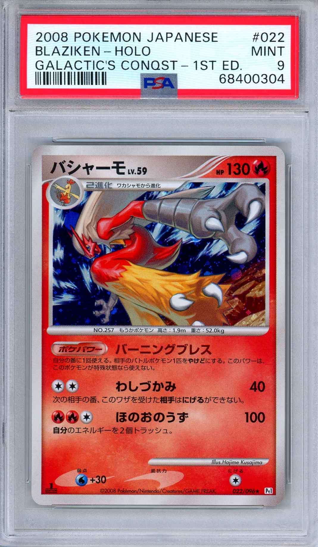 Pokemon Blaziken shops Holo