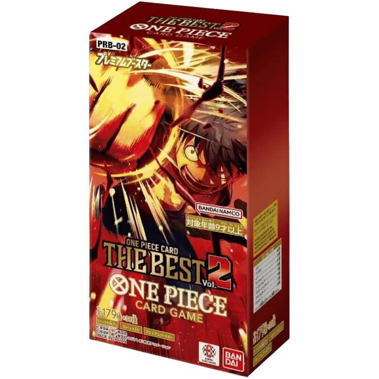 Japanese) One Piece TCG: The Best PRB-02 Vol. 2 Booster Box