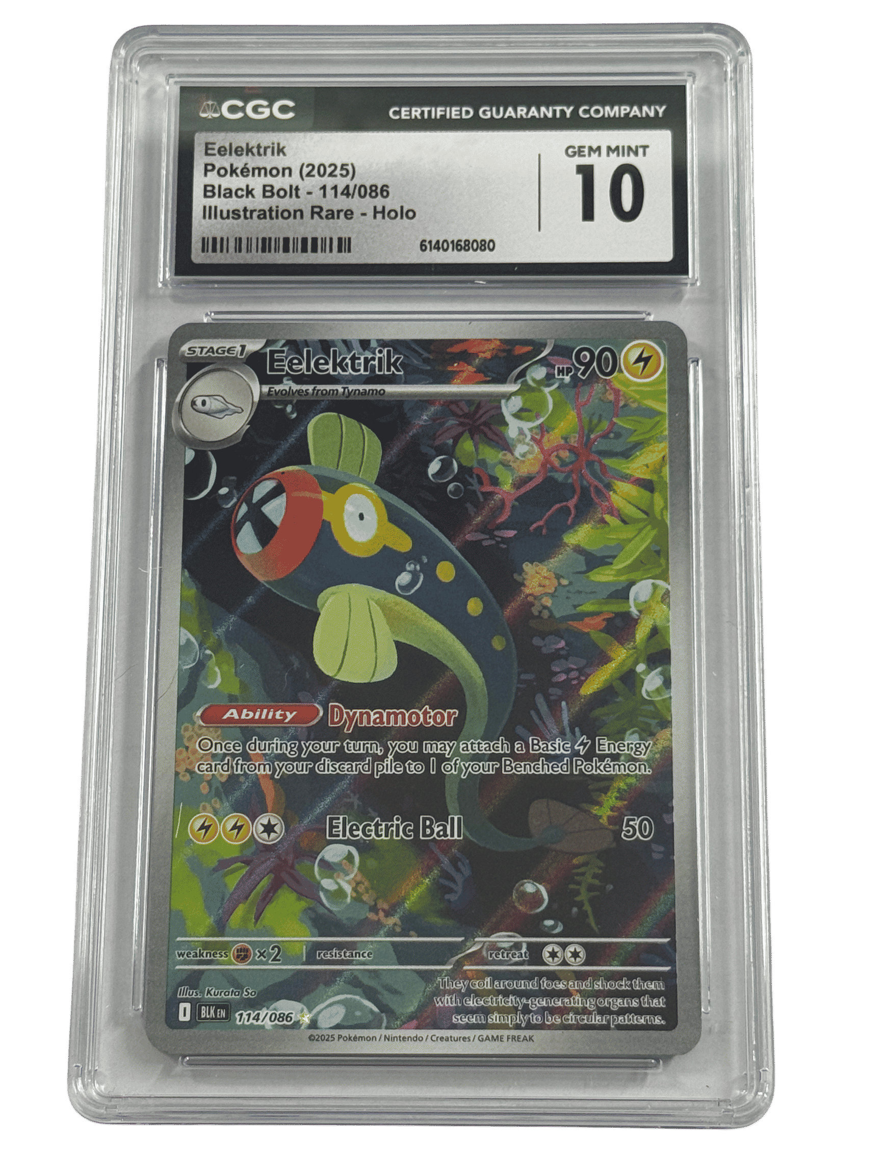 eelektrik pokemon card - (63/160) Stage 1 Attention, Trainers! Please note