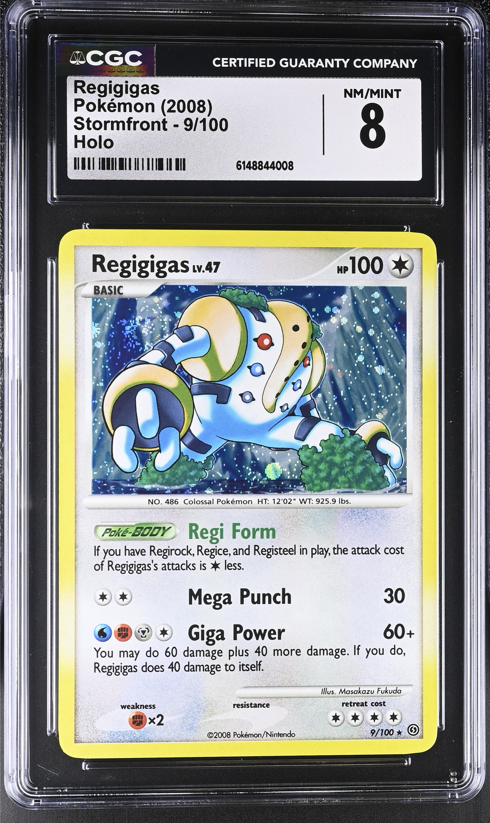 regigigas pokemon card - SWSH247 (Cosmos Holo) - SWSH: Sword & Shield Promo Cards [PROMO] variation to centering 2015 Pokemon Japanese Legendary Shine