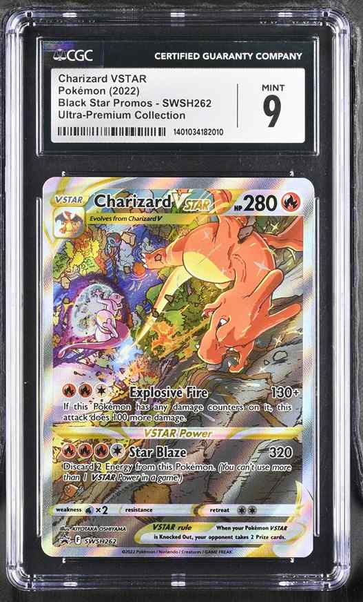 Psa 10 2022 Pokemon SWSH262 hotsell Black Star Promo Full Art/Charizard VSTAR GEM