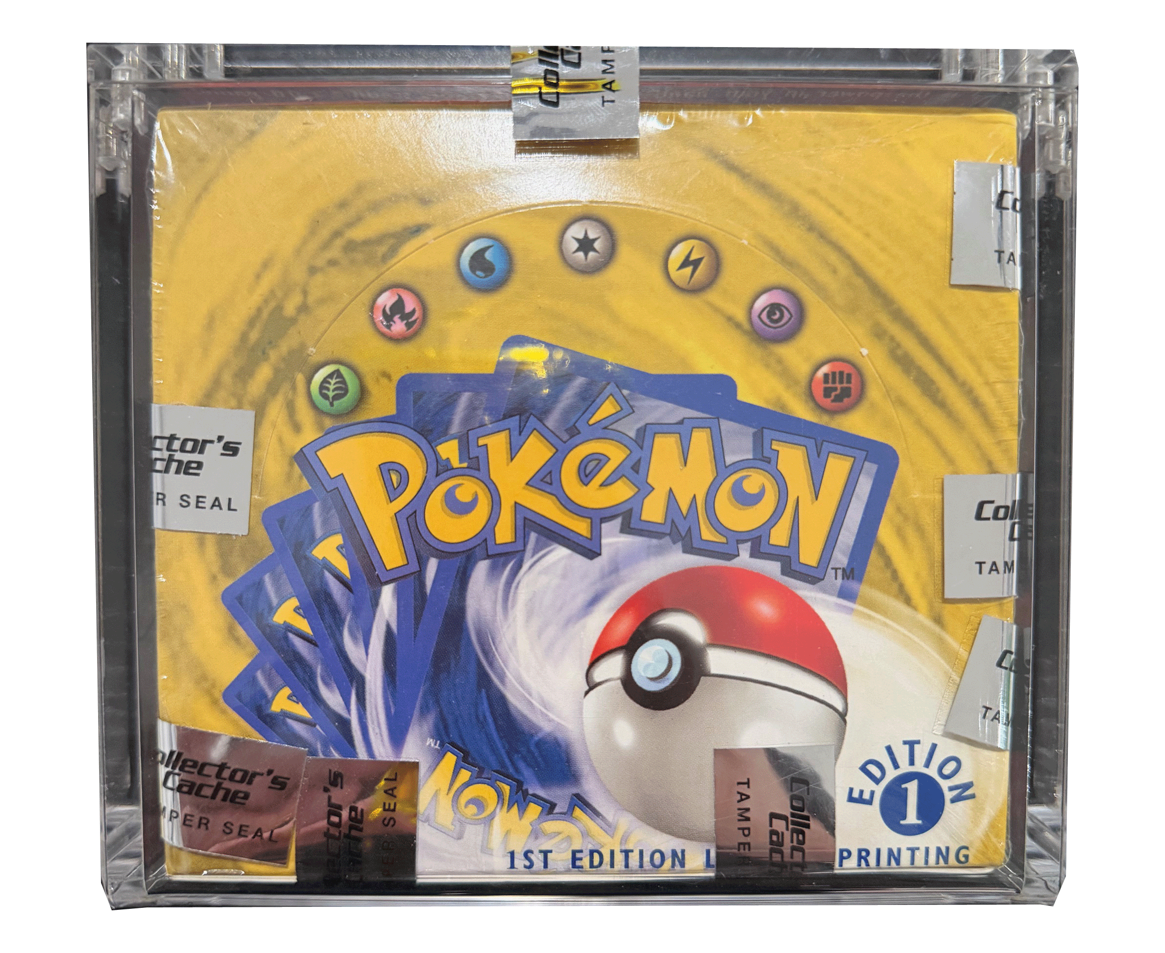 pokemon 1st edition booster box Base Set 1st Edition Shadowless (BOX BREAK) main image 1