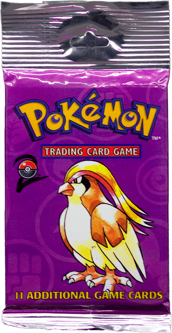 Pokémon 2000 Base Set 2 Long Stem Booster Pack - Pidgeot | Rare Candy