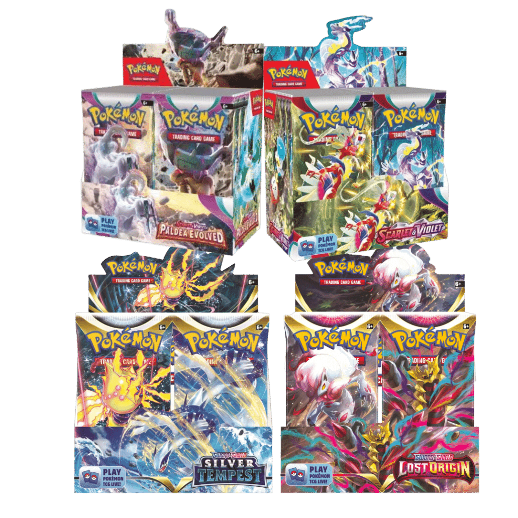 Pokemon Booster Box Bundle (Set of 4) | Rare Candy