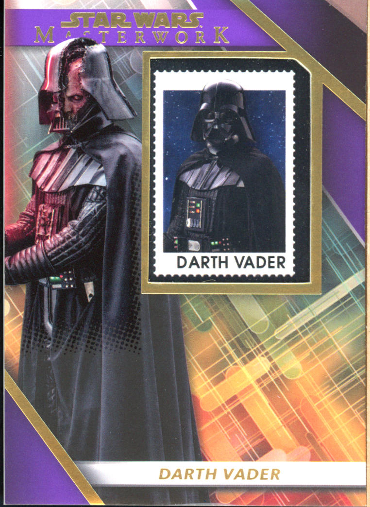 Star Wars Masterwork 2022 Darth Vader Stamp Card 1/50 | Rare Candy