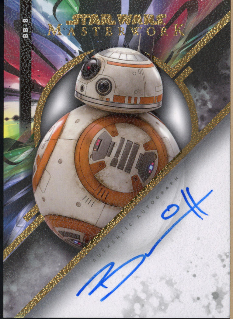 Star Wars Masterwork 2022 BB-8 Brian Herring Auto 8/25 | Rare Candy