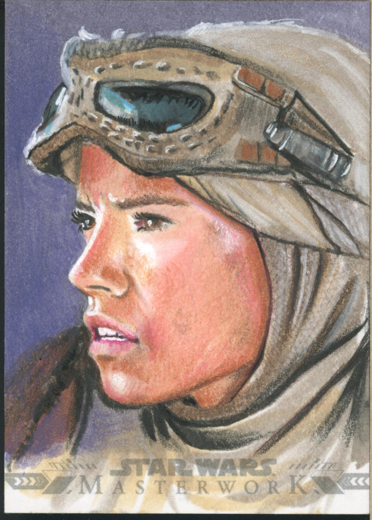 Star Wars Masterwork 2022 Sketch Card Rey Semra Bulut | Rare Candy