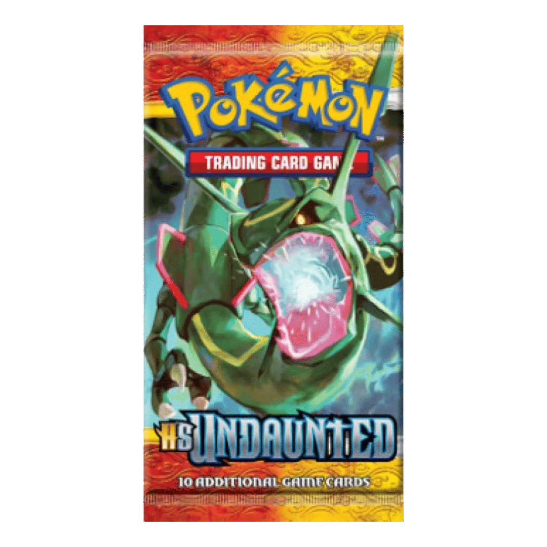 Pokemon HS Undaunted Booster Pack (Random Art) | Rare Candy