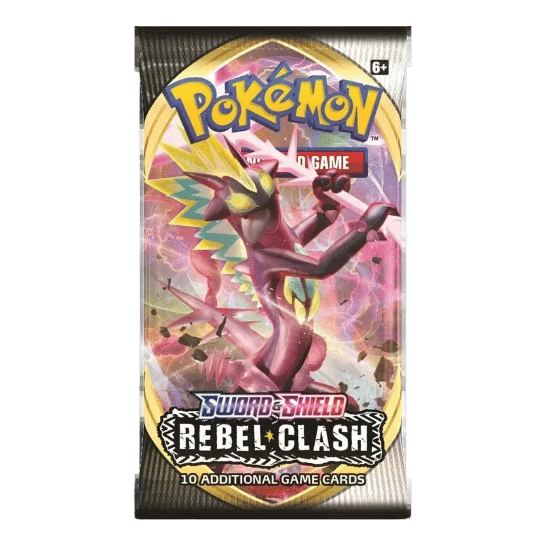 Pokemon Rebel Clash Booster Pack Random Art Rare Candy 