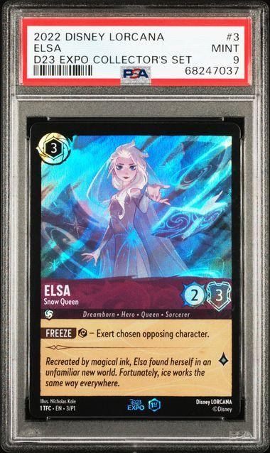 ロルカナ E エルサ ディズニー・ロルカナ・TCG 日本語版 公式プレイマット「エルサ 第5の