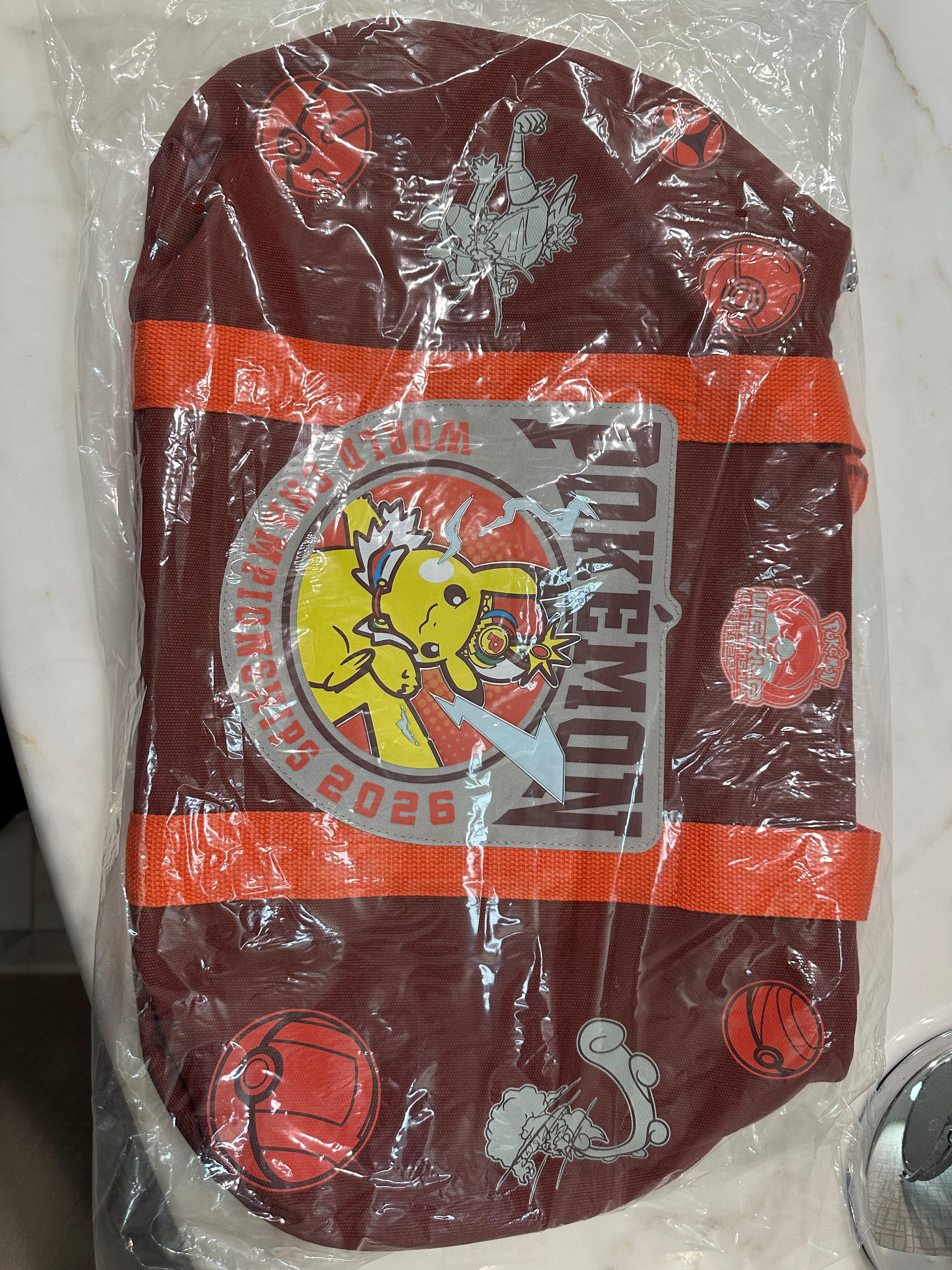 【wcs2026サンフランシスコ】ダッフルバッグ Pokemon World Championship 2026 San Francisco Exclusive Duffle Bag