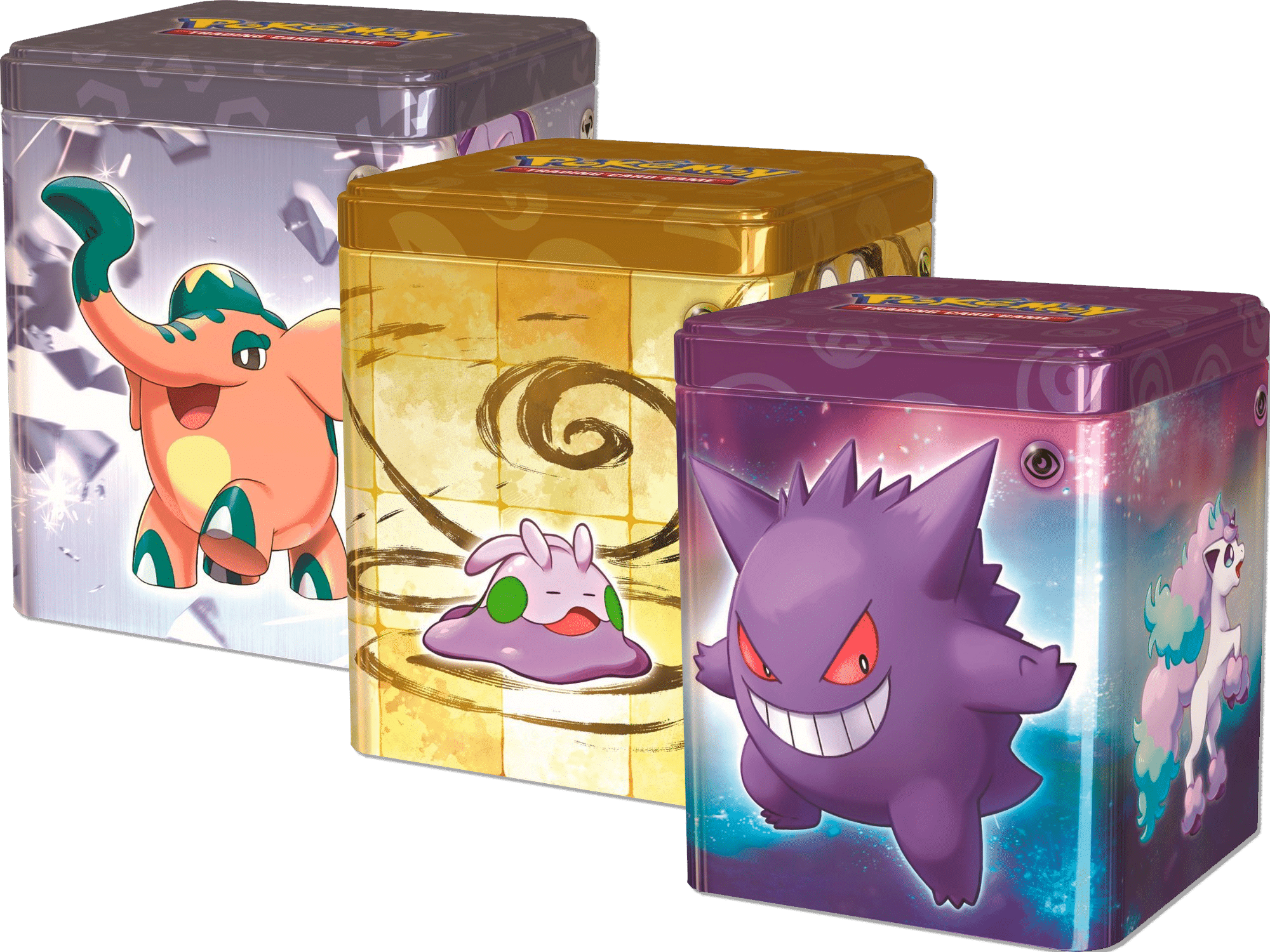 Pokemon 2024 Q1 Stacking Tins Set Of 3 Rare Candy