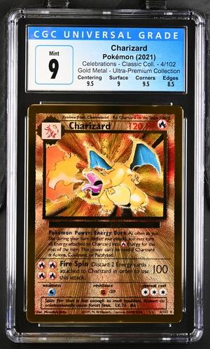 Shops Charizard #4 Celebrations Graded Mint 9