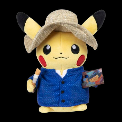 ゴッホピカチュウ ぬいぐるみ Pikachu Van Gogh Plush
