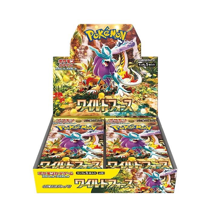 Pokémon Wild Force Japanese Booster Box sv5k - Box