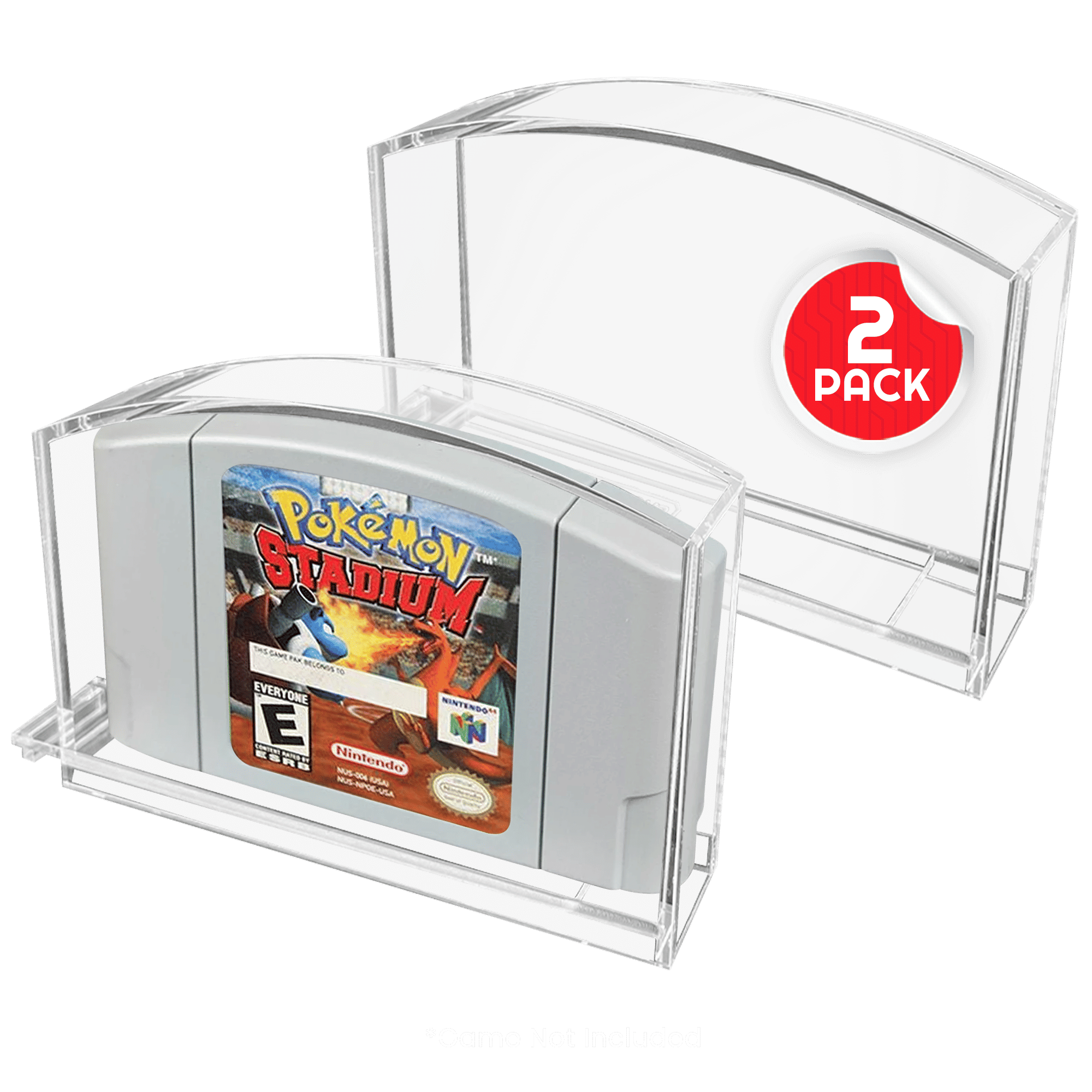 2 Acrylic Case for N64 Video Game Cartridge Rare Candy