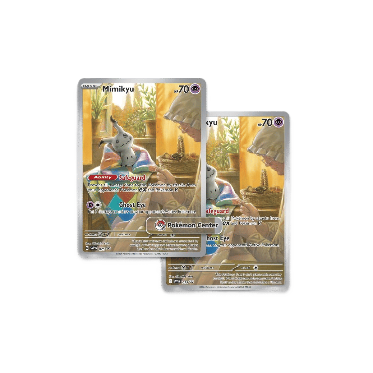 PALDEAN FATES Pokémon Center Elite Trainer Box ( Mimikyu