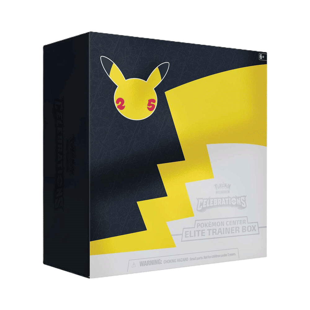 25th Celebrations ポケモンセンターエリートトレーナーボックス Packs Pokemon Celebrations 25th Anniversary Elite Trainer